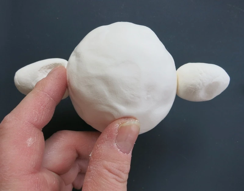 Nifty Narwhal Clay Figurine